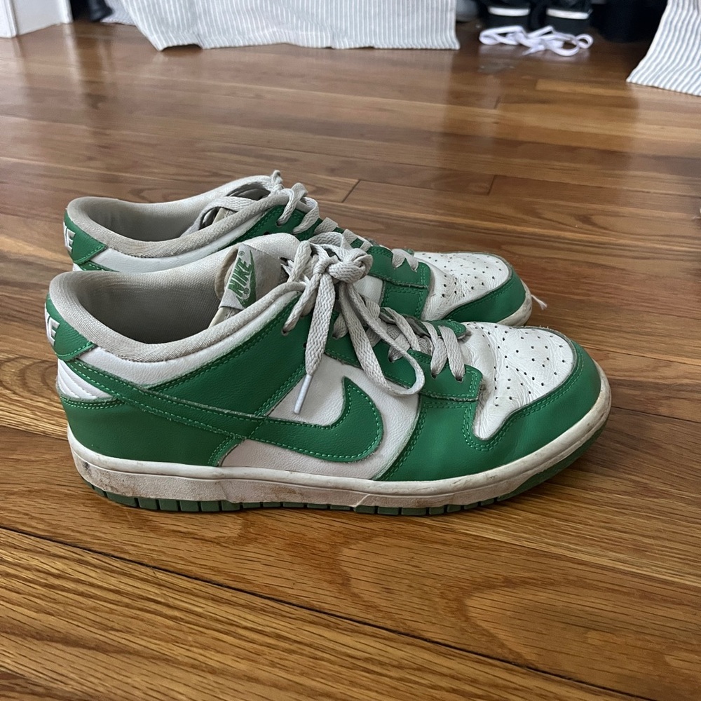 Green Nike Low Dunks